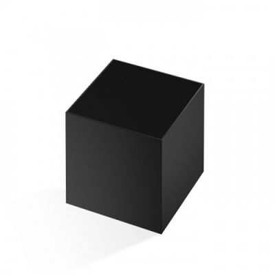 Decor Walther Cube DW 356 Баночка универсальная 13x13x14см, настольная, цвет: черный матовый 846460