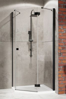 Кабина пятиугольная 90x90 Radaway Essenza Black PTJ