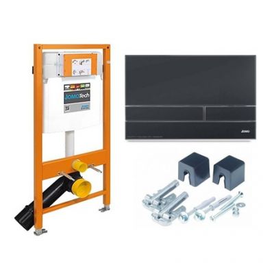 174-91103000-00 / 103-000000080 Jomo Tech Набор: система инсталляции, крепление, клавиша смыва SWITCH, матовый черный