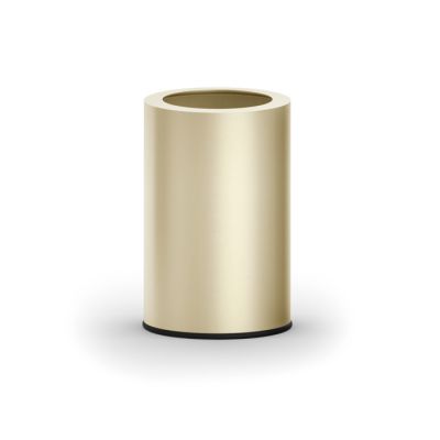 615082 Decor Walther Rooms Ведро для мусора со вставкой из нерж стали 32х20х20 см, цвет Gold matt