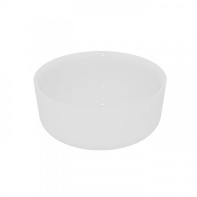 Раковина накладная 42 см GSG Ceramic Design Hit! HILAVRO42000, белый глянцевый