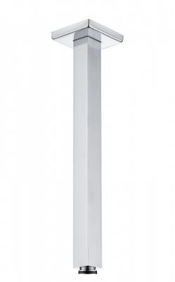 Держатель верхнего душа потолочный QUBIC Mat White 629-QUBIC-MW