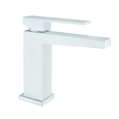 Смеситель для раковины Fiore KUBE 100BB8516, белый