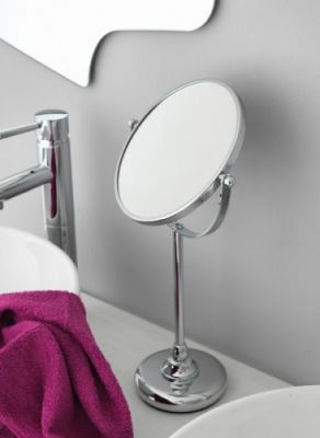 Stil Haus, настольное круглое поворотное косметическое зеркало (3x), цвет бронза 752(25)