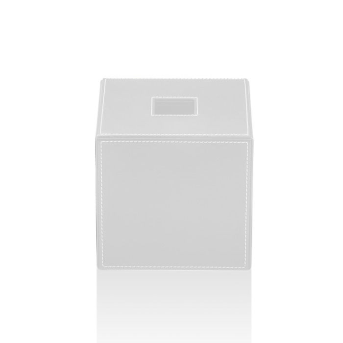 Decor Walther Brownie KB 41 Диспенсер для салфеток 14x14x14см, настольный, цвет: белая кожа 847850
