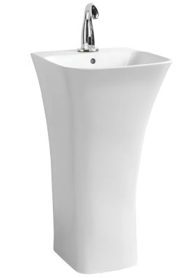 SL-4016 Раковина напольная Santiline 45 см, белая 
