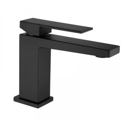 Смеситель для раковины Fiore KUBE 100 NN 8515 чёрный матовый