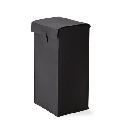 938890 Decor Walther Universal Корзина для белья с крышкой, напольный, цвет: Черно-коричневый