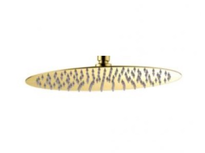 Верхний душ Boheme UNO Gold 30cm латунь 422-G