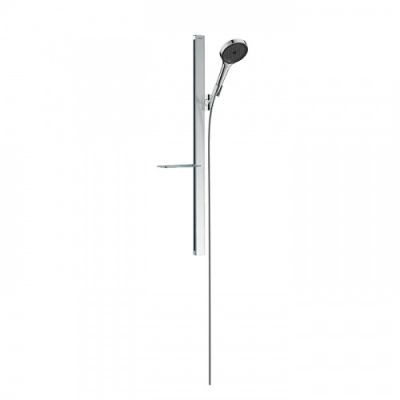 Hansgrohe Rainfinity Душевой набор (ручной душ 130мм, 3jet, штанга 900мм, держатель, шланг), цвет: хром 27671000