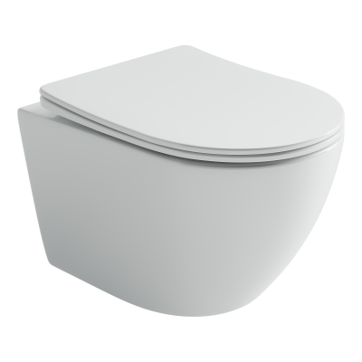 CN11001T Ceramica Nova Подвесной унитаз Uno смыв Торнадо 490x360x360 белый