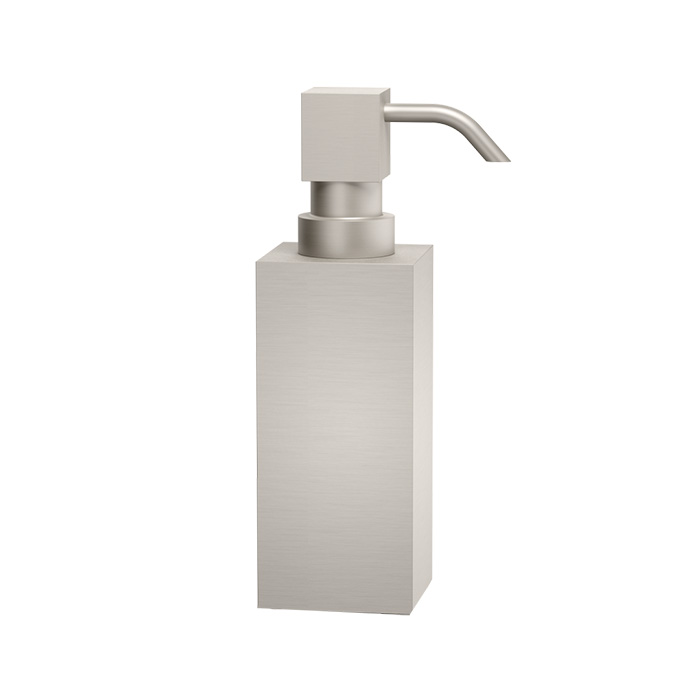 Decor Walther Cube DW 395 Дозатор для мыла, настольный, цвет: никель сатинированный 839734