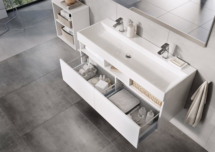 Тумба под умывальник SD Natural 1200 белая