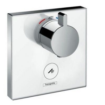 Термостат для душа hansgrohe ShowerSelect Highfow, стеклянный 15735400