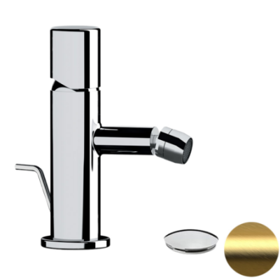 Смеситель для биде Daniel Trilogy TG604DP, золото брашированное, шт