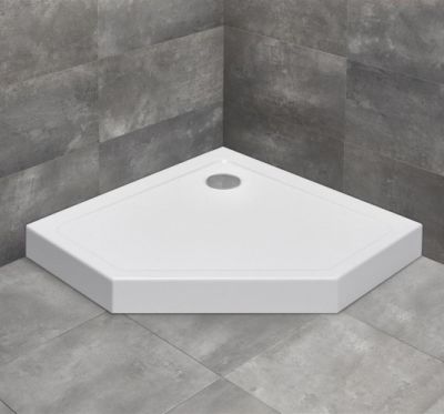Поддон пятиугольный 90x90 см. Radaway Doros PT Compact SDRPT1010-05