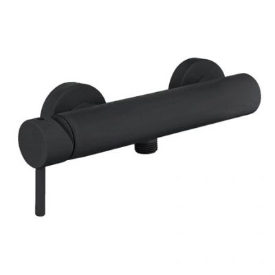 02201539 Palazzani Idrotech настенный смеситель для душа, 1/2", чёрный матовый