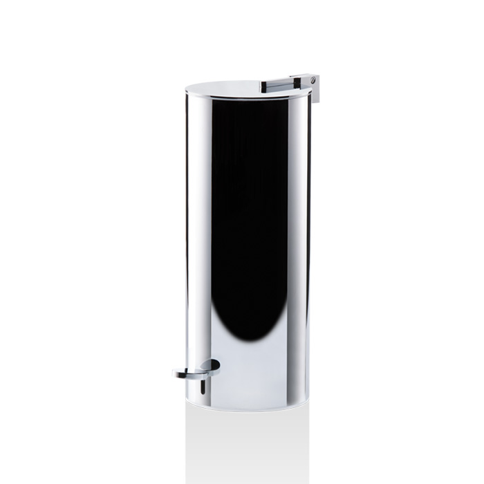Decor Walther Bin 3 Ведро 14.5xh33.5см, с педалью и крышкой, напольное, цвет: хром 612700