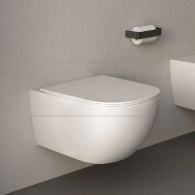 Крышка сиденье для унитаза Nic PIN 005 712 003 белый матовый