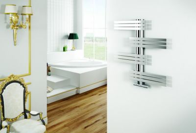 Cordivari Babyla, полотенцесушитель водяной 650/600, цвет полированное золото 3551730130024