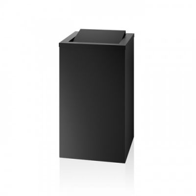 Decor Walther DW 215 Корзина для белья 32x32x58см, напольная, цвет: черный матовый 610960