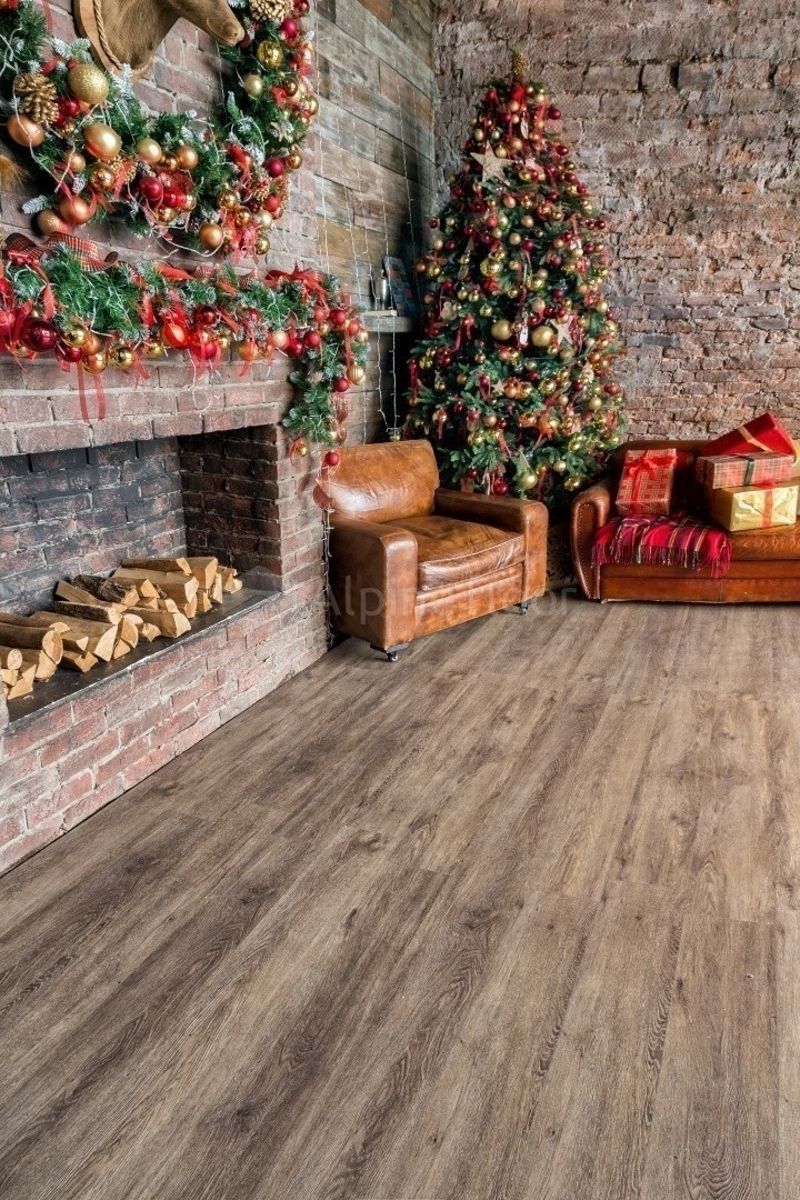 Кварц виниловая плитка Alpine floor 120x18 Гранд Секвойя ВЕНГЕ ГРЕЙ ECO 11-8