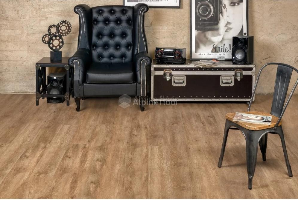 Кварц-виниловая плитка SPC ламинат Alpine Floor Макадамия ECO 11-1003