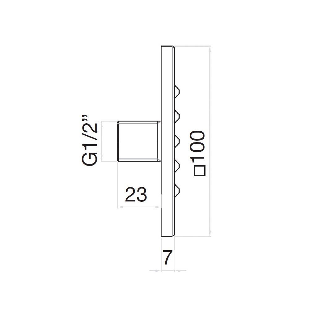 Форсунка гидромассажная Webert AC0334560, черный