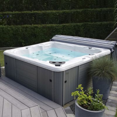 Минибассейн отдельностоящий для улицы Gruppo Treesse Naxos 200x200x78 см, цвет: серое дерево PNAX01BP