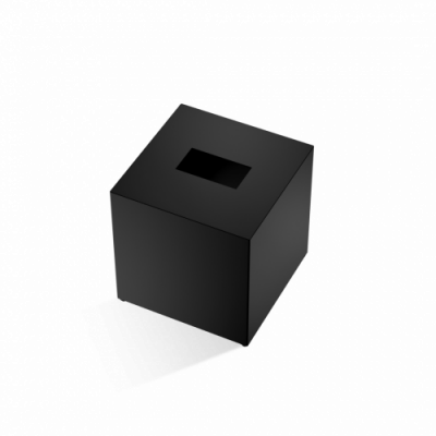 Decor Walther Cube KB 83 Диспенсер для салфеток 13.3x13.3x13.5см, настольный, цвет: черный матовый 845660