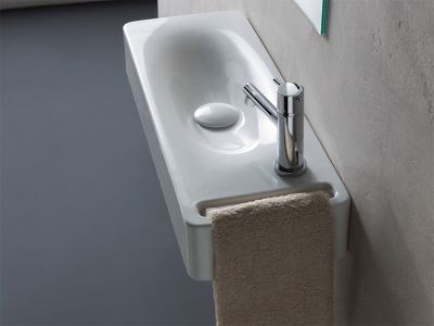 1511 HUNG Раковина подвесная 60х22х9Н, цвет White