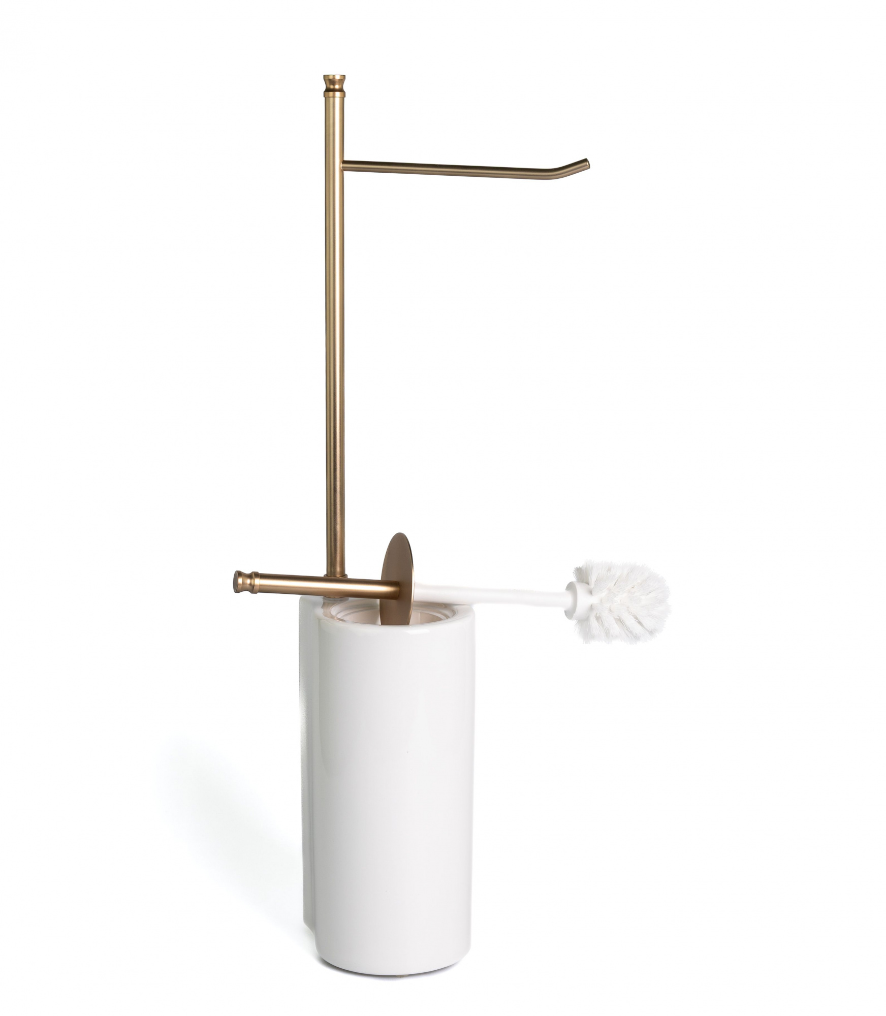 Stil Haus Hashi стойка для бумаги с ёршиком, цвет золото матовое